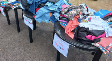 Foto 22:  Varal Solidário leva roupas à população de Quatá 