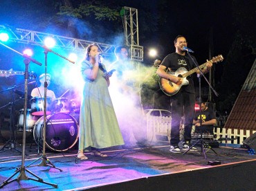 Foto 12: Show Impacto Gospel reúne público em noite de louvor em Quatá