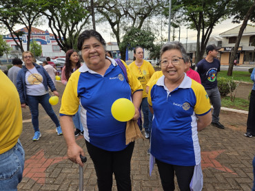 Foto 30: Setembro Amarelo: Secretaria de Saúde, por meio do CAPS I de Quatá, promove ação pela valorização da vida