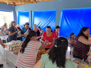Foto 51: CRAS realiza café especial em comemoração ao Dia das Mulheres