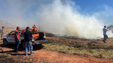 Foto 21: Defesa Civil alerta para aumento do risco de incêndios no Estado de São Paulo