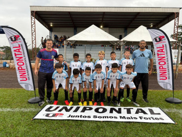  Quatá é campeão do Campeonato Unipontal de Futebol da série prata na categoria sub 11