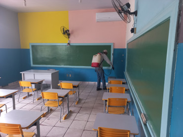 Foto 173: Preparativos para volta às aulas 