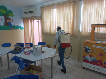 Foto 168: Preparativos para volta às aulas 