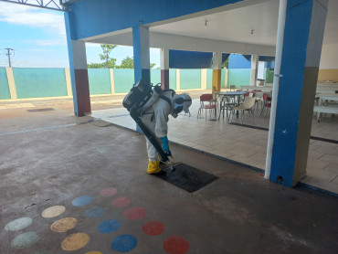 Notícia Preparativos para volta às aulas 