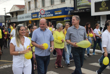 Foto 75: Setembro Amarelo: Secretaria de Saúde, por meio do CAPS I de Quatá, promove ação pela valorização da vida