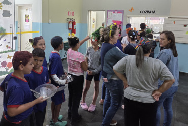 Foto 47: Semana da Criança tem cardápio especial e churrasco nas Escolas e Creches municipais de Quatá