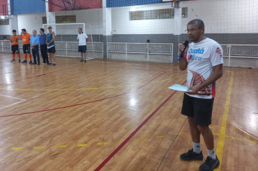 Foto 31: Cerimônia de abertura do Campeonato Municipal de Futsal Livre