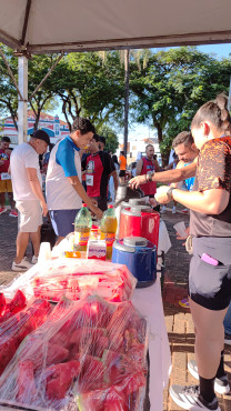 Foto 46: Treinão In9ve reúne participantes em atividade esportiva em Quatá