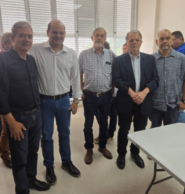 Prefeito Marcio e Vice Elton cumprem agenda no Hospital de Esperança em Presidente Prudente