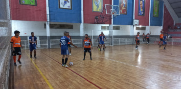 Foto 32: Cerimônia de abertura do Campeonato Municipal de Futsal Livre