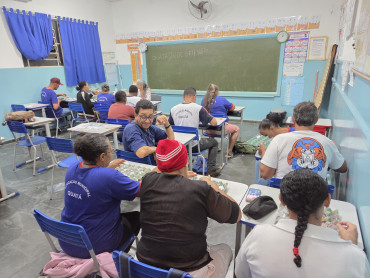 Foto 6: Educação de Jovens e Adultos da Escola Profª Osira de Arruda Mendes: aprender, conquistar autonomia e fortalecer vínculos