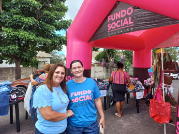 Foto 15:  Varal Solidário leva roupas à população de Quatá 