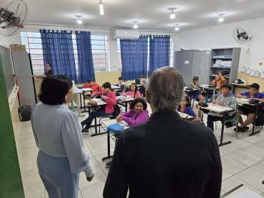 Foto 4: Volta às aulas marca início do segundo semestre nas Escolas Municipais de Quatá