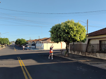 Foto 44: Treinão In9ve reúne participantes em atividade esportiva em Quatá