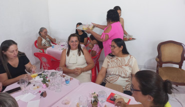 Foto 42: Bingo da Roça marca atividade em comemoração ao Dia Internacional da Mulher em Quatá