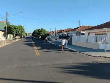Foto 35: Treinão In9ve reúne participantes em atividade esportiva em Quatá