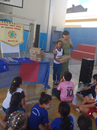 Foto 50: Novos uniformes são entregues para os alunos da Rede Municipal de Quatá