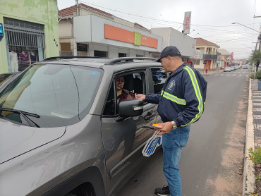 Notícia Maio Amarelo reforça conscientização e segurança no trânsito em Quatá