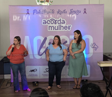 Foto 27: Acorda Mulher promove conscientização, acolhimento e fortalecimento feminino em Quatá