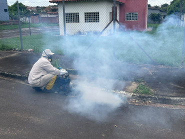 Foto 7: Termonebulização reforça ações de controle e prevenção de pragas urbanas em Quatá