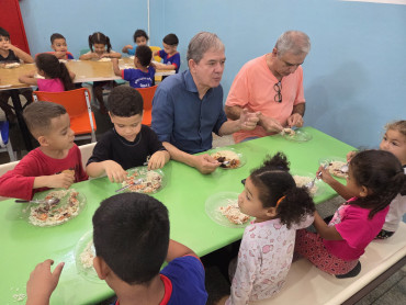 Foto 72: Semana da Criança tem cardápio especial e churrasco nas Escolas e Creches municipais de Quatá