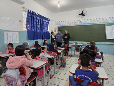 Foto 28: Volta às aulas marca início do segundo semestre nas Escolas Municipais de Quatá
