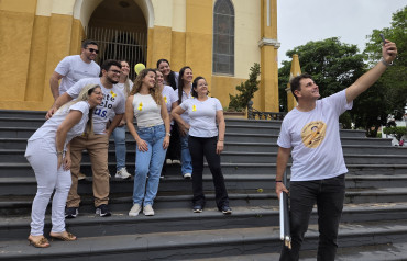 Foto 48: Setembro Amarelo: Secretaria de Saúde, por meio do CAPS I de Quatá, promove ação pela valorização da vida