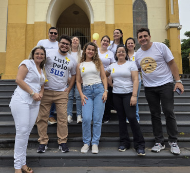 Foto 46: Setembro Amarelo: Secretaria de Saúde, por meio do CAPS I de Quatá, promove ação pela valorização da vida