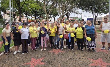 Foto 26: Setembro Amarelo: Secretaria de Saúde, por meio do CAPS I de Quatá, promove ação pela valorização da vida