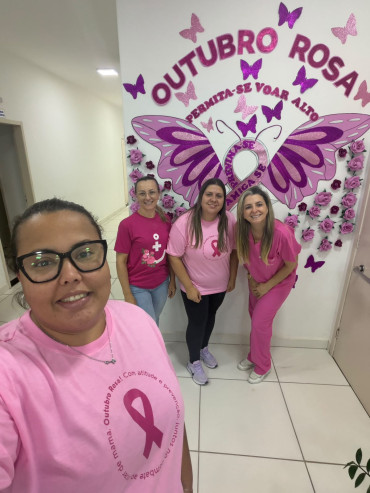 Foto 16: Outubro Rosa: ESFs de Quatá promovem ações de prevenção e cuidado com a saúde das mulheres