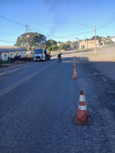 Foto 15: Prefeitura de Quatá inicia recape na cidade
