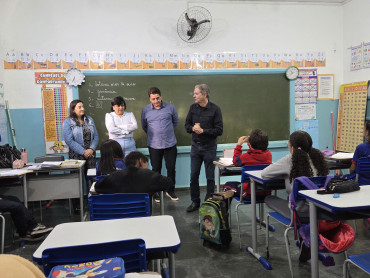 Foto 5: Volta às aulas marca início do segundo semestre nas Escolas Municipais de Quatá