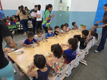 Foto 69: Semana da Criança tem cardápio especial e churrasco nas Escolas e Creches municipais de Quatá