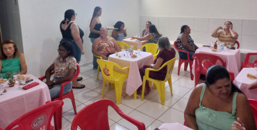 Foto 39: Bingo da Roça marca atividade em comemoração ao Dia Internacional da Mulher em Quatá