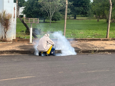 Foto 6: Termonebulização reforça ações de controle e prevenção de pragas urbanas em Quatá
