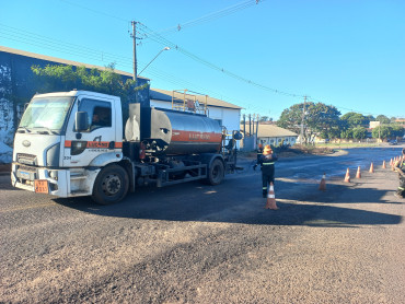 Foto 29: Prefeitura de Quatá inicia recape na cidade