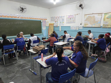 Educação de Jovens e Adultos da Escola Profª Osira de Arruda Mendes: aprender, conquistar autonomia e fortalecer vínculos