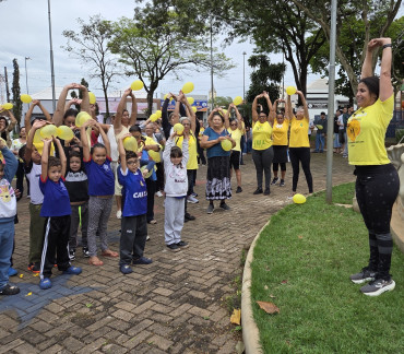 Foto 34: Setembro Amarelo: Secretaria de Saúde, por meio do CAPS I de Quatá, promove ação pela valorização da vida