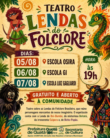 Foto 1: Gratuito e aberto à comunidade