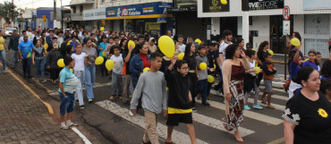 Foto 72: Setembro Amarelo: Secretaria de Saúde, por meio do CAPS I de Quatá, promove ação pela valorização da vida