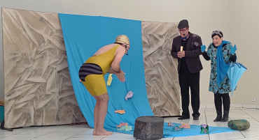 Foto 9: Peça teatral realizada em Quatá conscientiza alunos sobre a importância dos rios e das mudanças climáticas