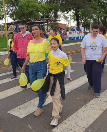 Foto 45: Setembro Amarelo: Secretaria de Saúde, por meio do CAPS I de Quatá, promove ação pela valorização da vida