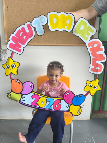 Foto 45: Alunos de Quatá recebem material escolar e são recepcionados com acolhimento e carinho no primeiro dia de aula