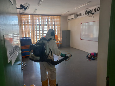 Foto 20: Preparativos para volta às aulas 