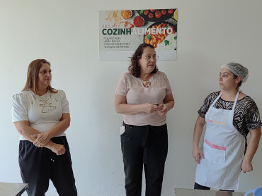 Foto 54: Práticas de preparo e combate ao esperdício de alimentos são temas do Curso do Cozinhalimento