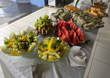 Foto 15: CRAS promove café da manhã especial em comemoração ao Dia do Idoso