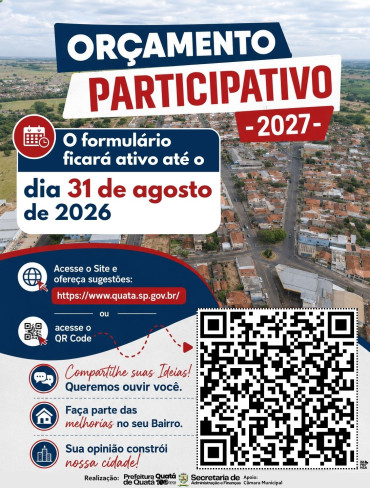Foto 1: O formulário ficará ativo até o dia  31 de agosto de 2026