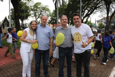 Foto 74: Setembro Amarelo: Secretaria de Saúde, por meio do CAPS I de Quatá, promove ação pela valorização da vida