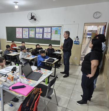 Foto 43: Volta às aulas marca início do segundo semestre nas Escolas Municipais de Quatá